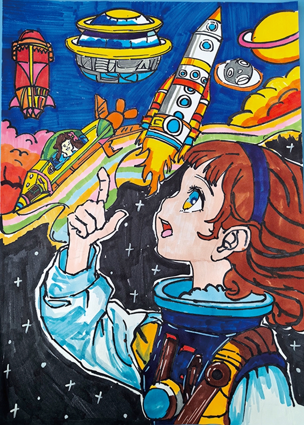 《走向世界.走向未来.走向希望》闫瑾瑶 三年三班 指导教师：要瑞荣.jpg