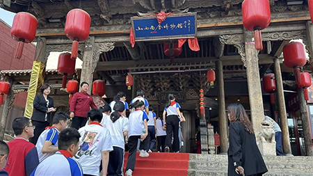 山西会馆·山西面食博物馆迎来近 500 名小朋友体验山西非遗面食制作